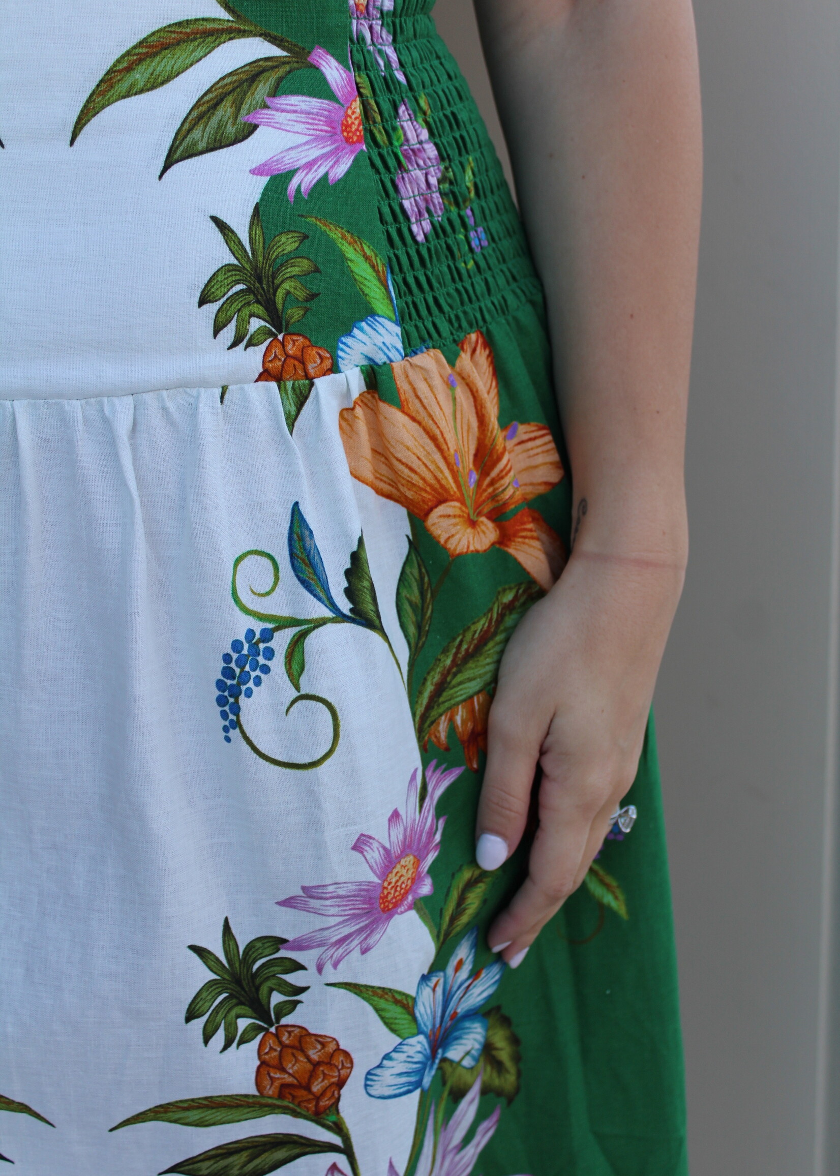 Farm Rio Sweet Bloom Dreamscape Dress