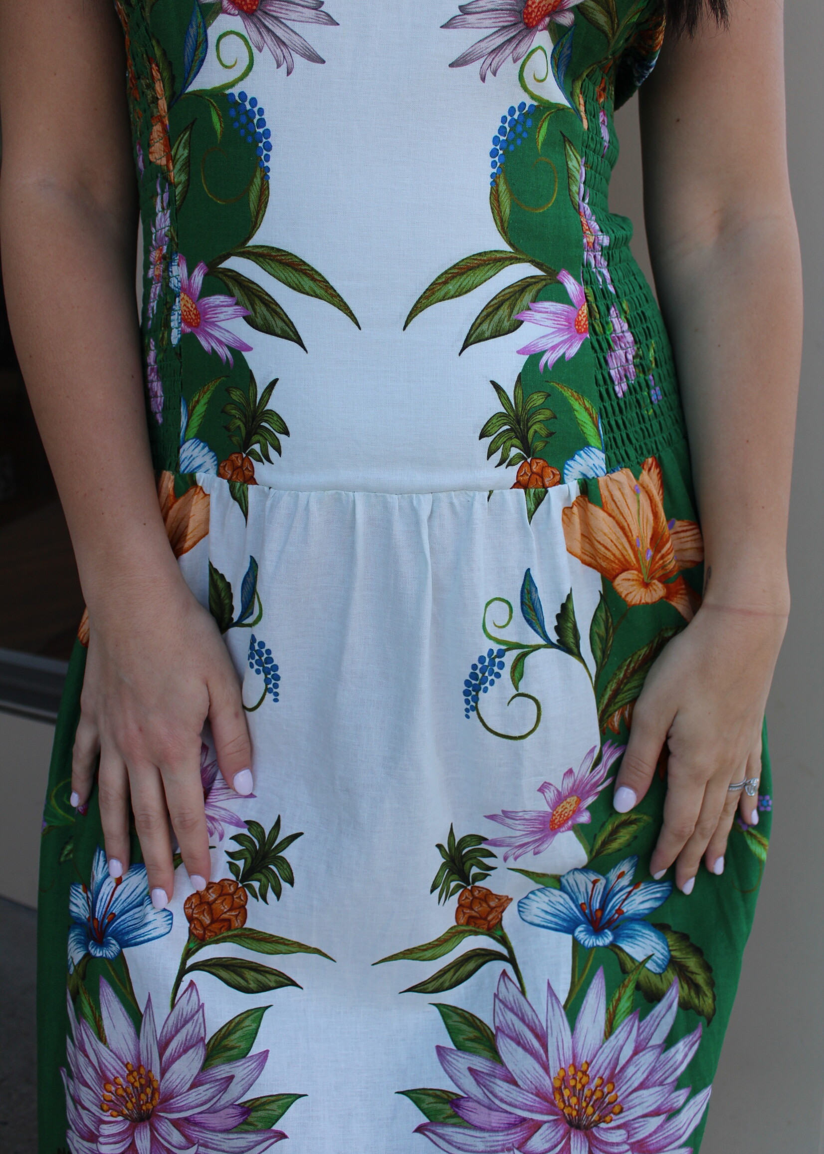 Farm Rio Sweet Bloom Dreamscape Dress