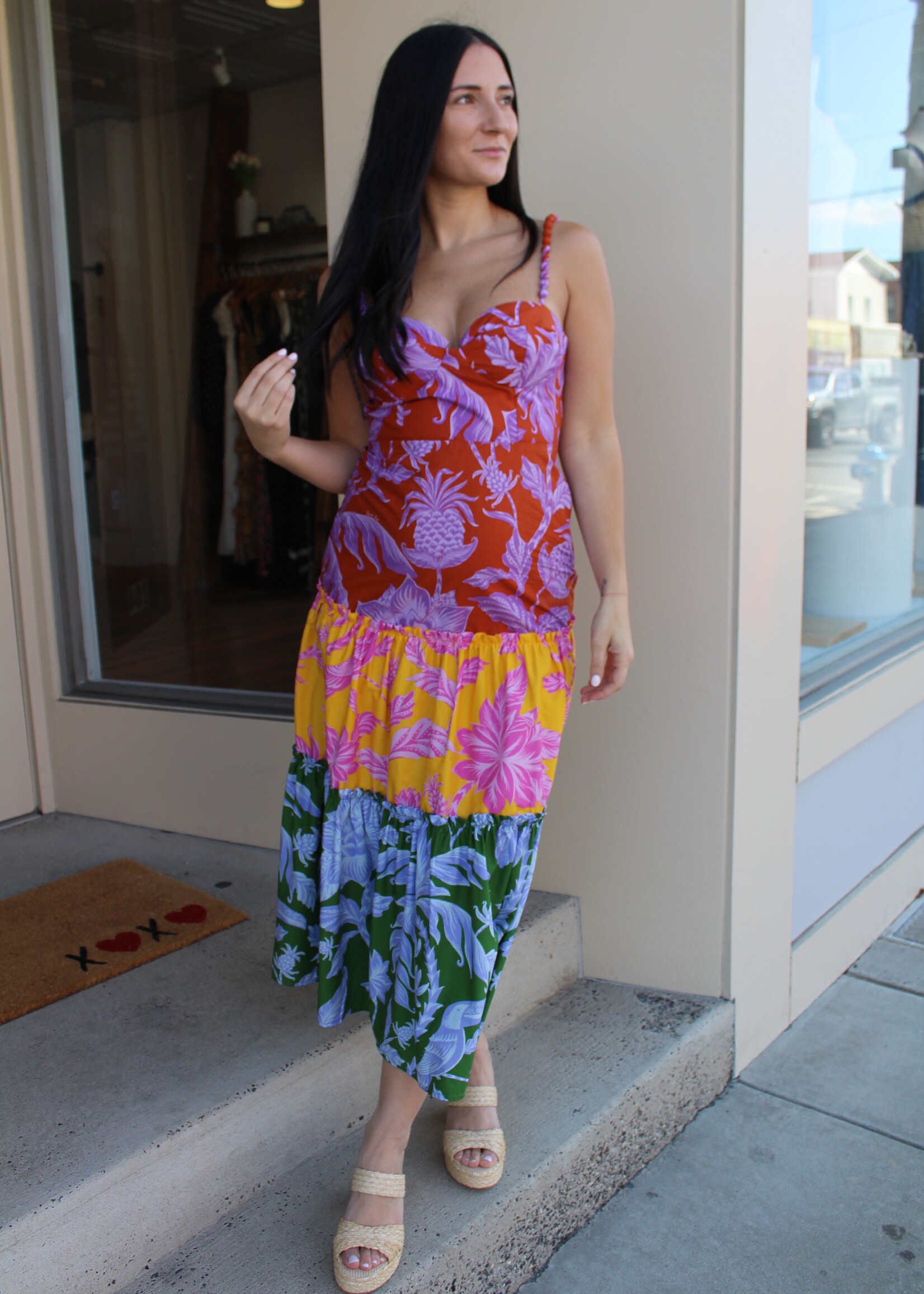 Farm Rio Tropical Swing Dress