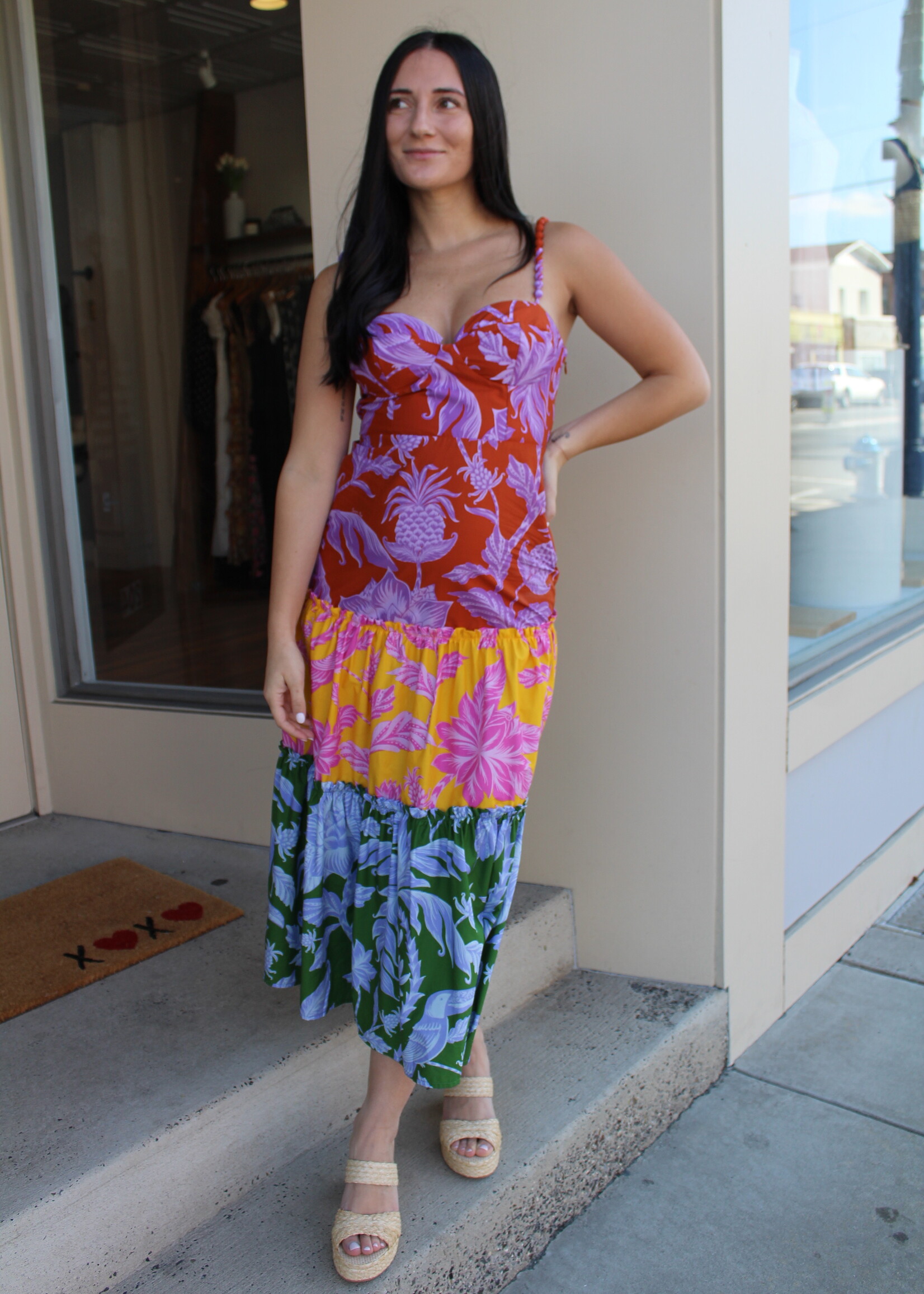 Farm Rio Tropical Swing Dress