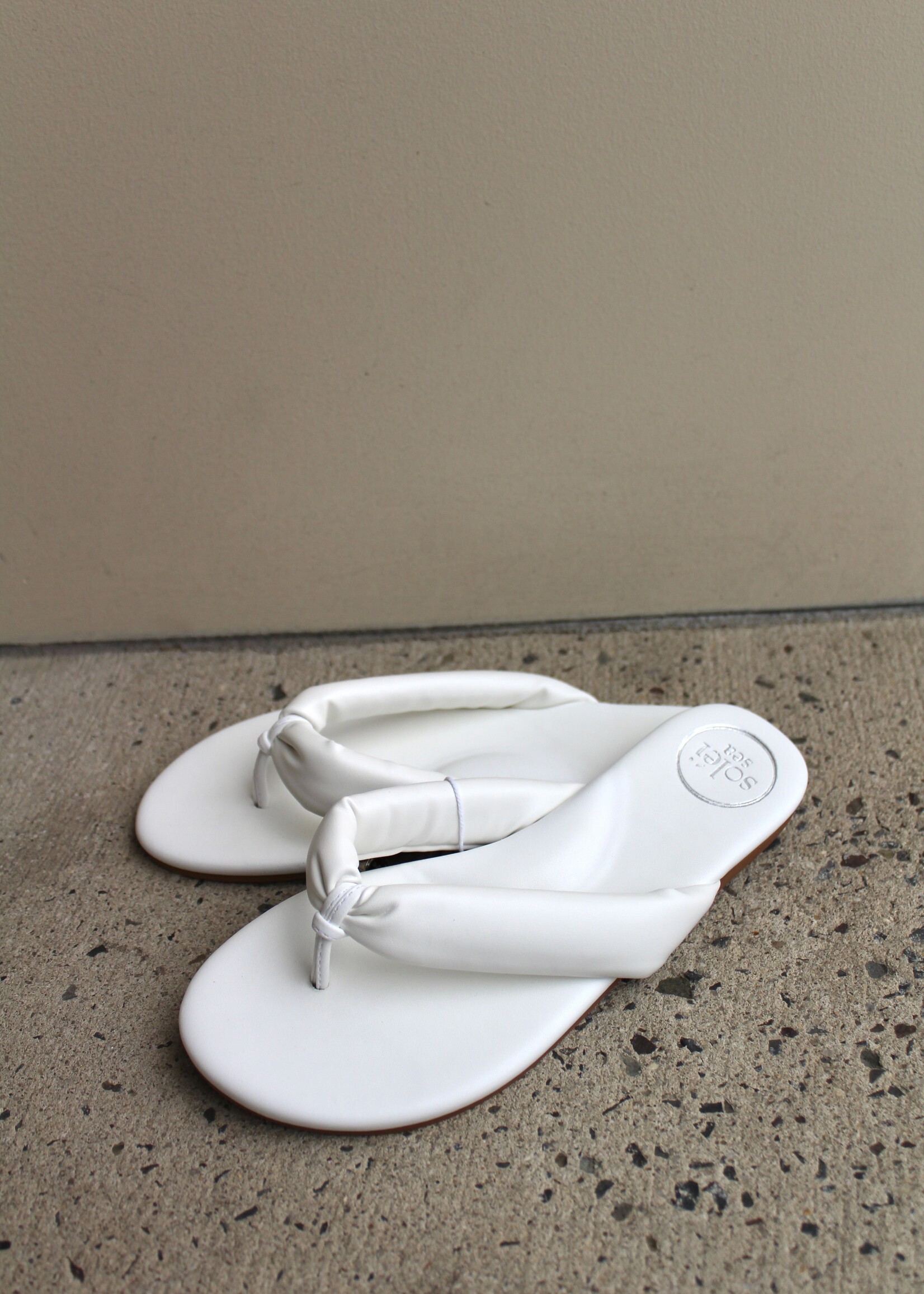 White Gisel Sandal