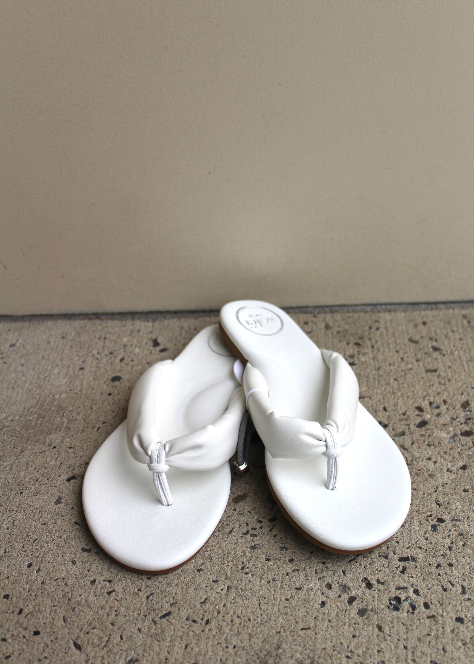 White Gisel Sandal