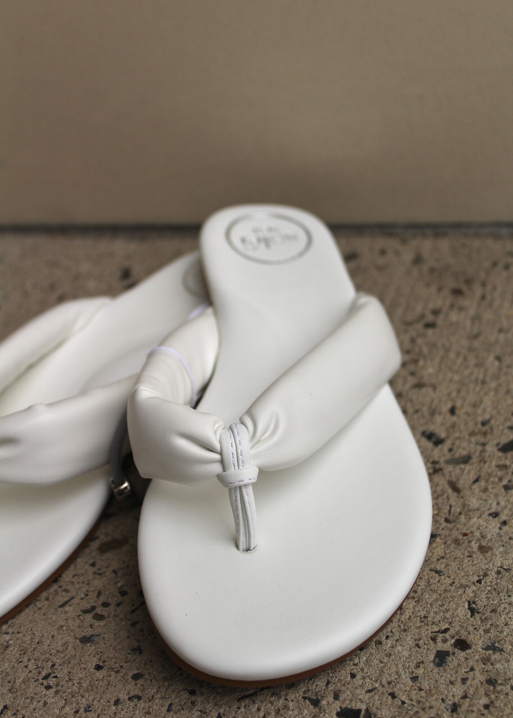 White Gisel Sandal