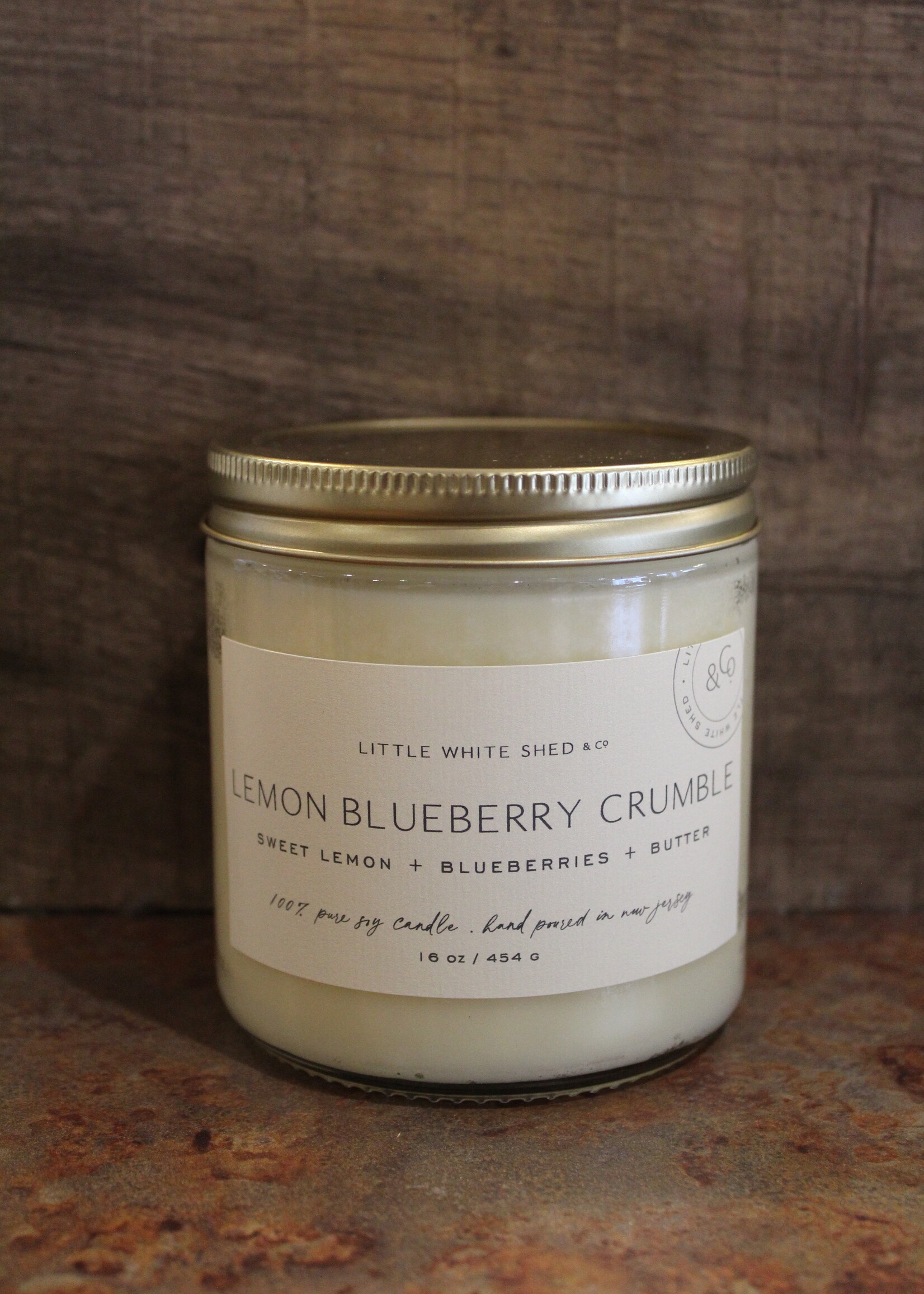 Lemon Blueberry Crumble Clear 16oz