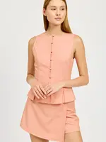 En Saison Orange Crush Amira Top