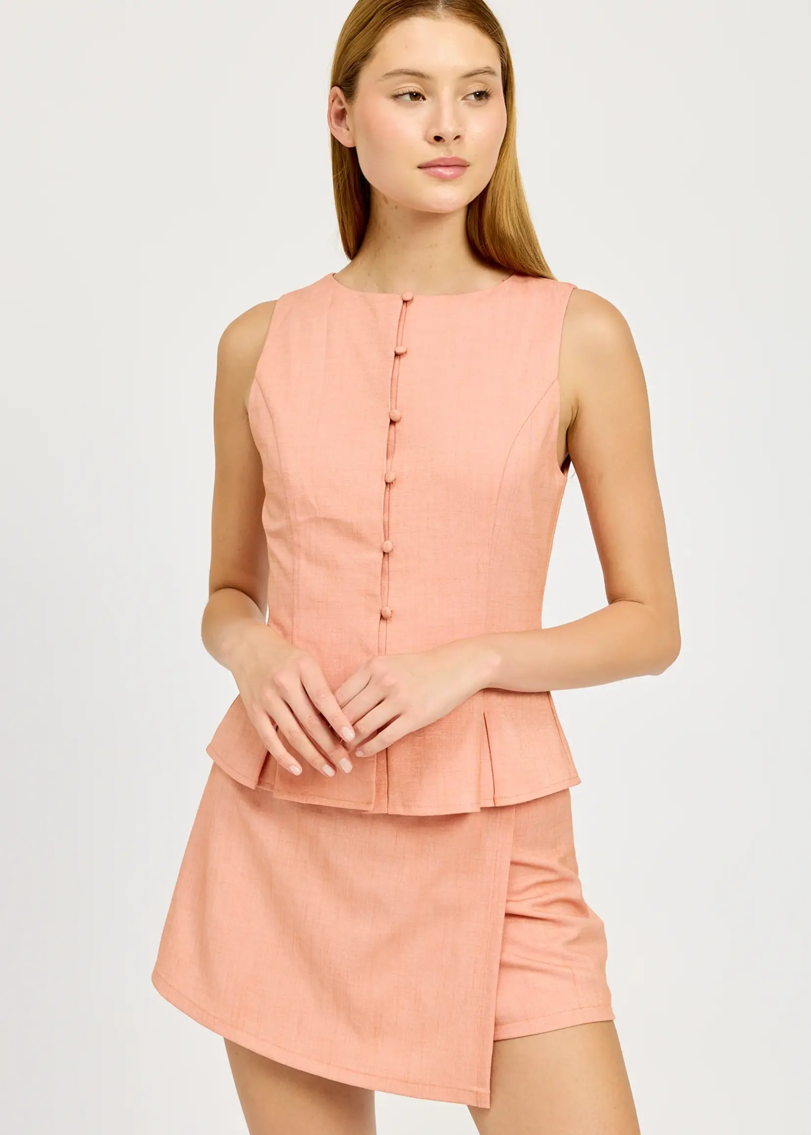 En Saison Orange Crush Amira Top