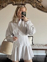 En Saison Haisley Stripe Mini Dress