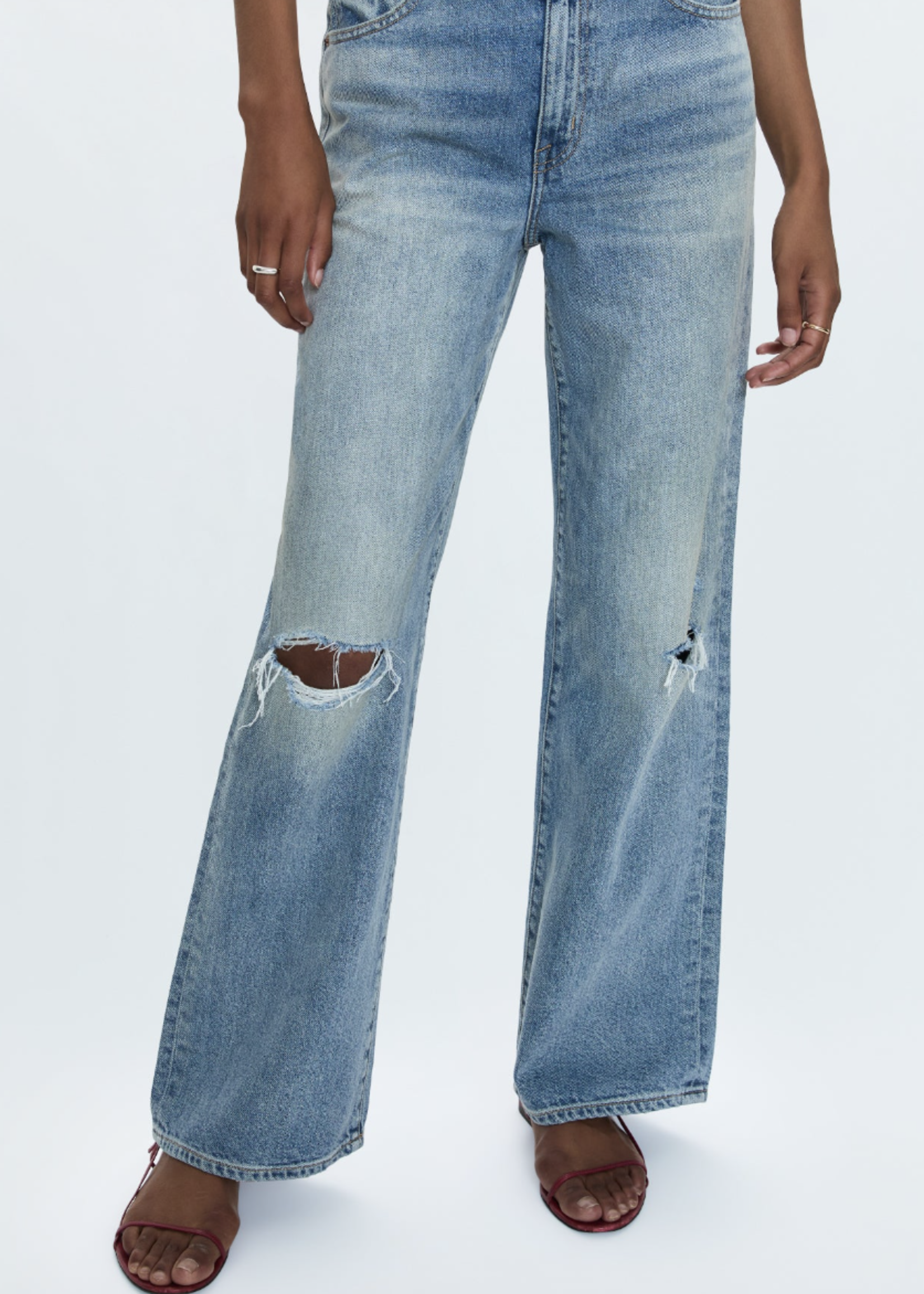 Pistola Hendrix Distressed Denim