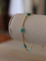 Turquoise Flower Bracelet