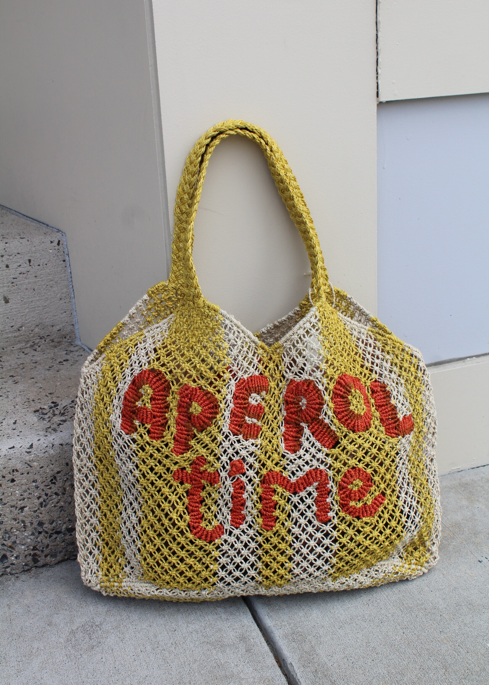 Aperol Time Drew Beach Bag