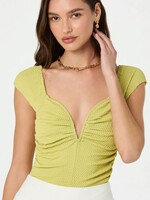 ASTR The Label Avocado Ninette Bodysuit