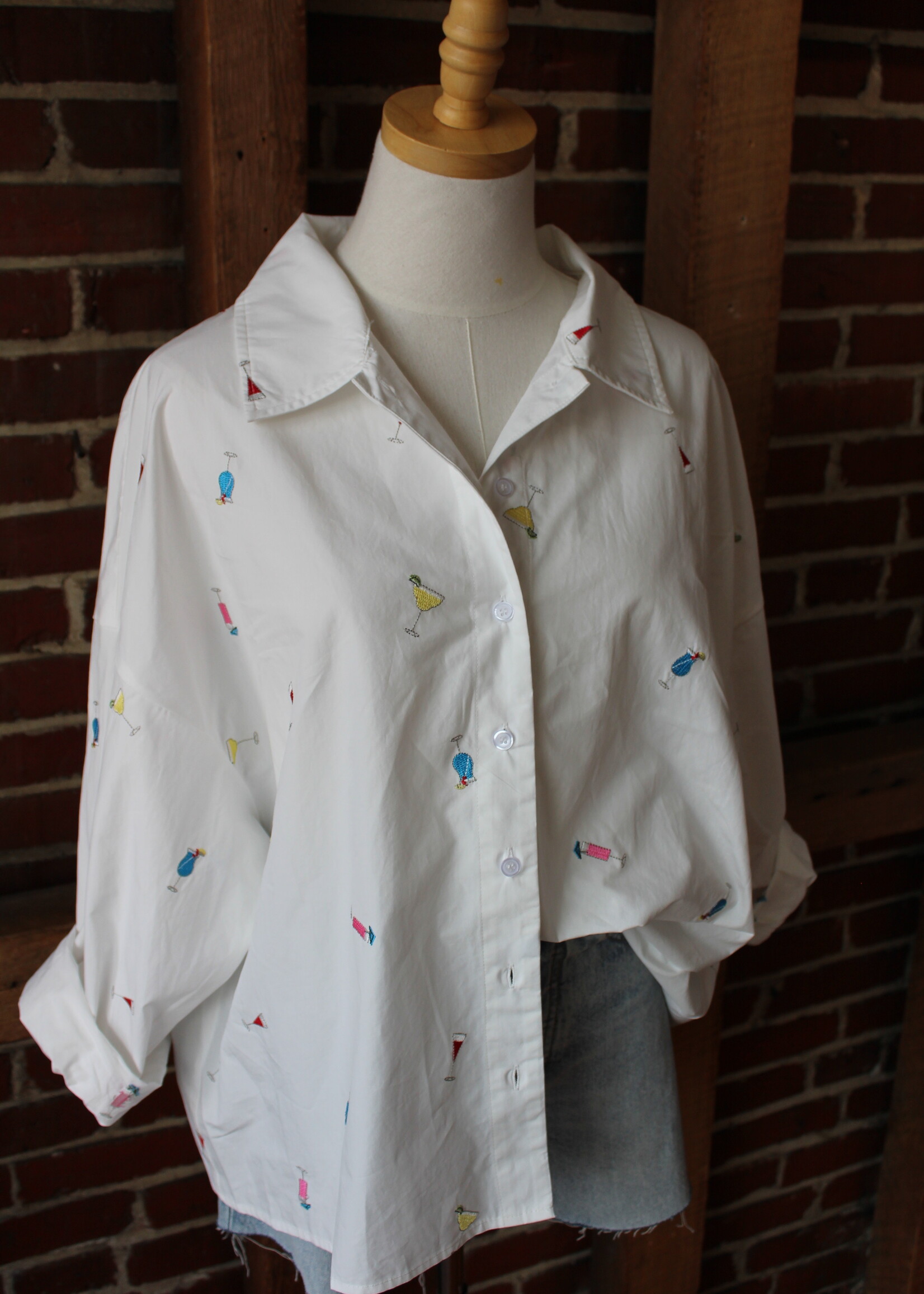 En Saison Nellie Button Shirt