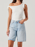 ASTR The Label White Lora Top