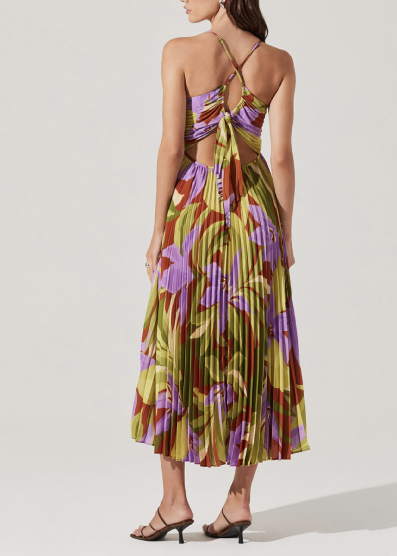 ASTR The Label Rust Blythe Dress