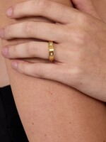 Gold Knock Out Ring