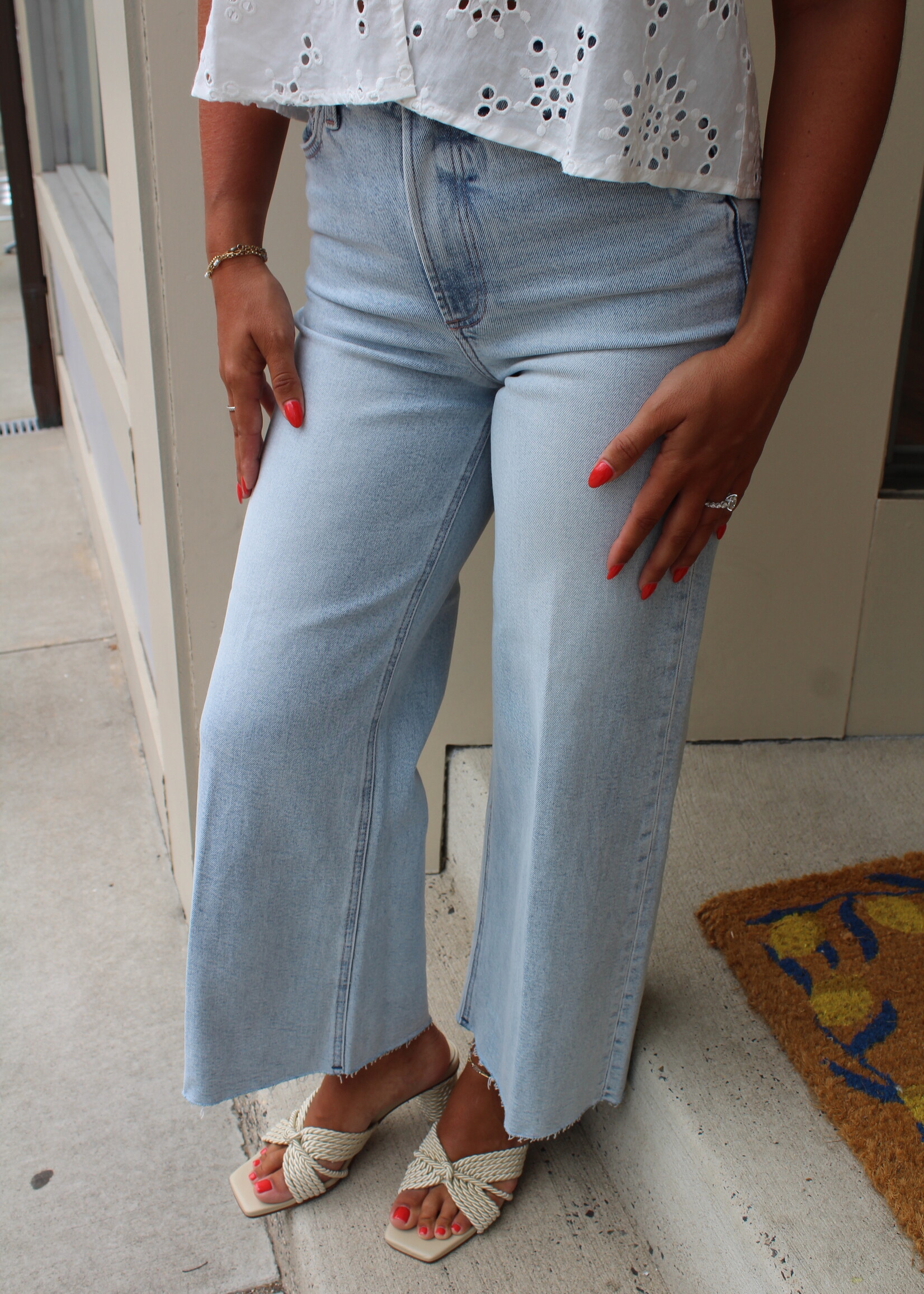 Pistola Sun Kissed Lana Crop Jean