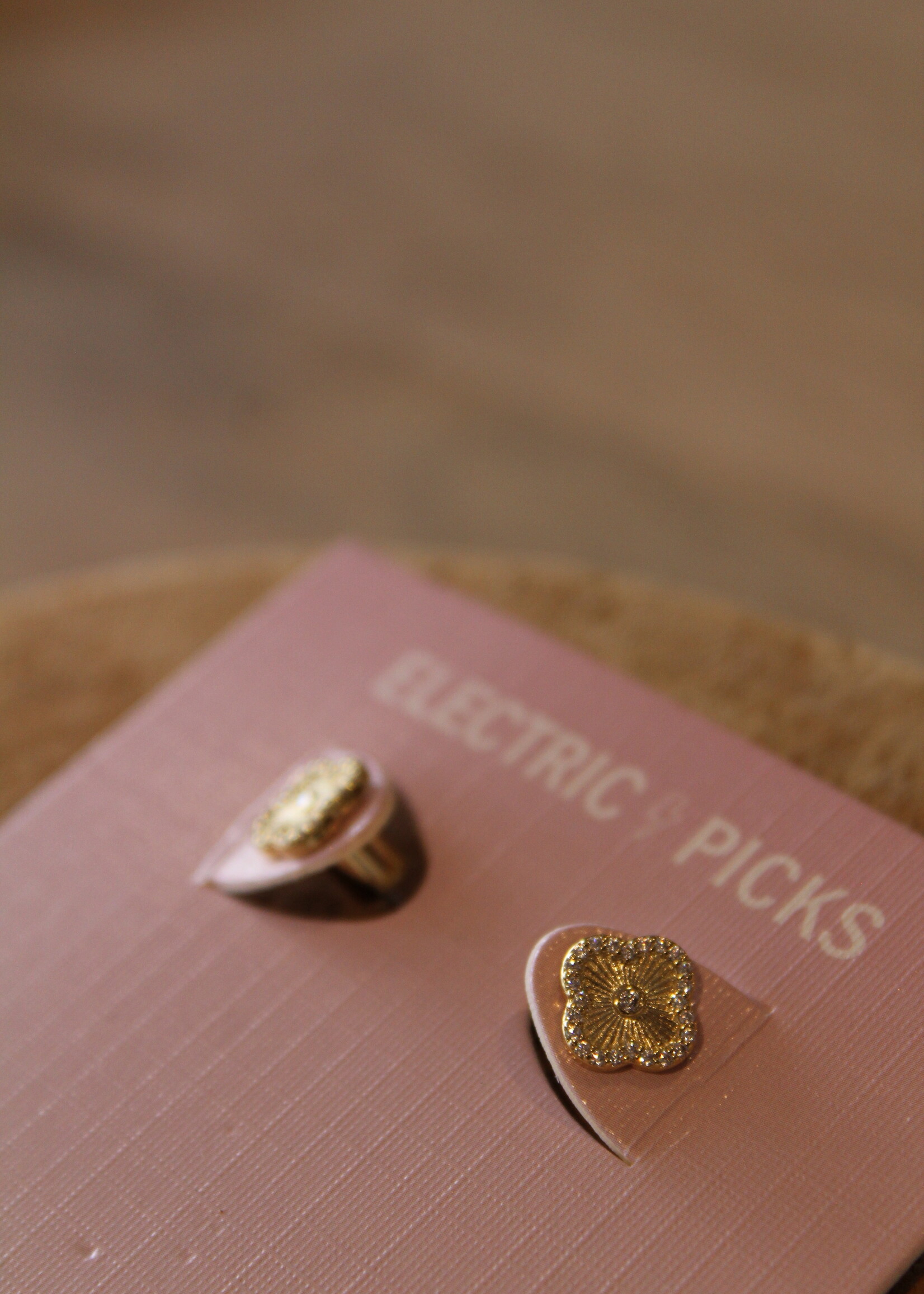 Gold Icon Studs