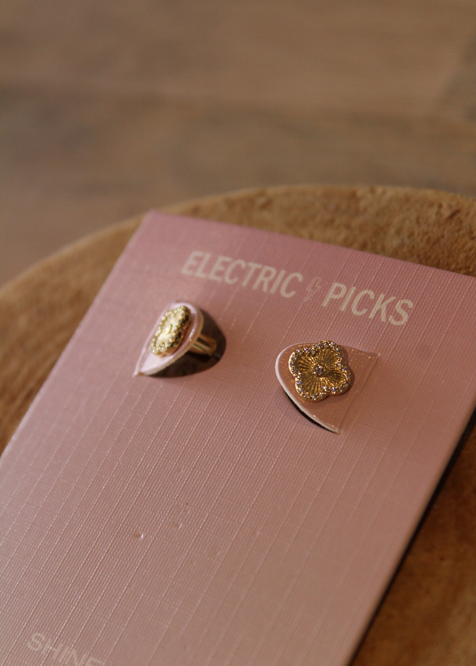 Gold Icon Studs