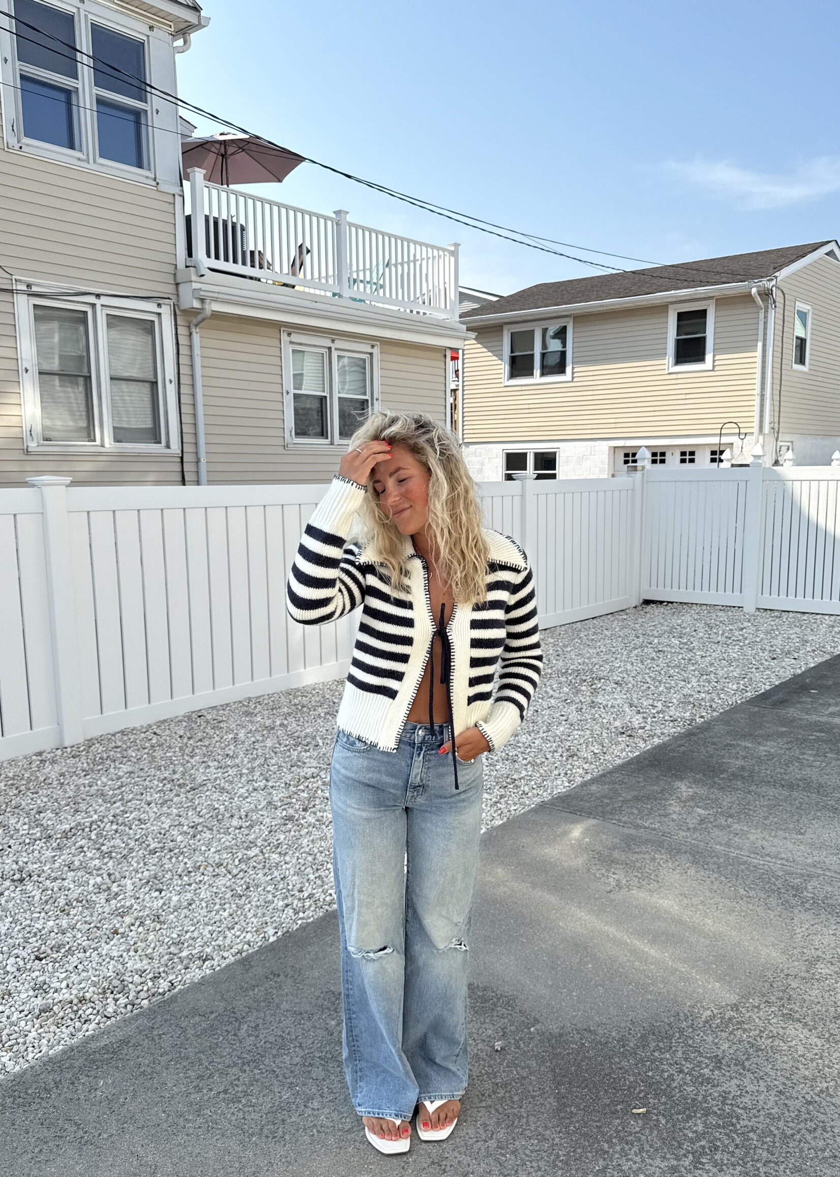 Pistola Hendrix Distressed Denim