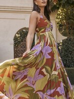 ASTR The Label Rust Blythe Dress