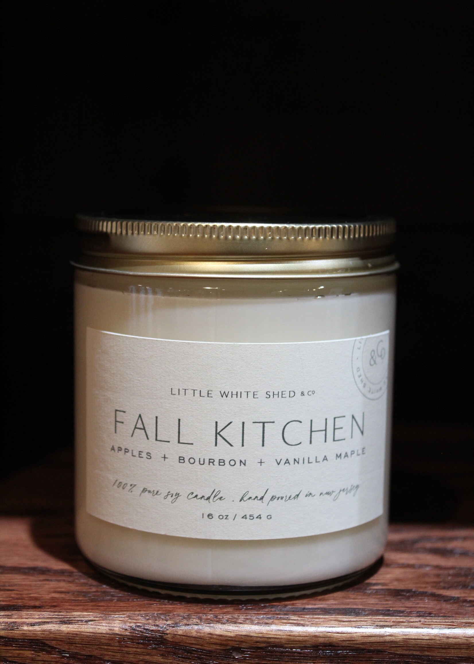 Fall Kitchen Clear 16oz