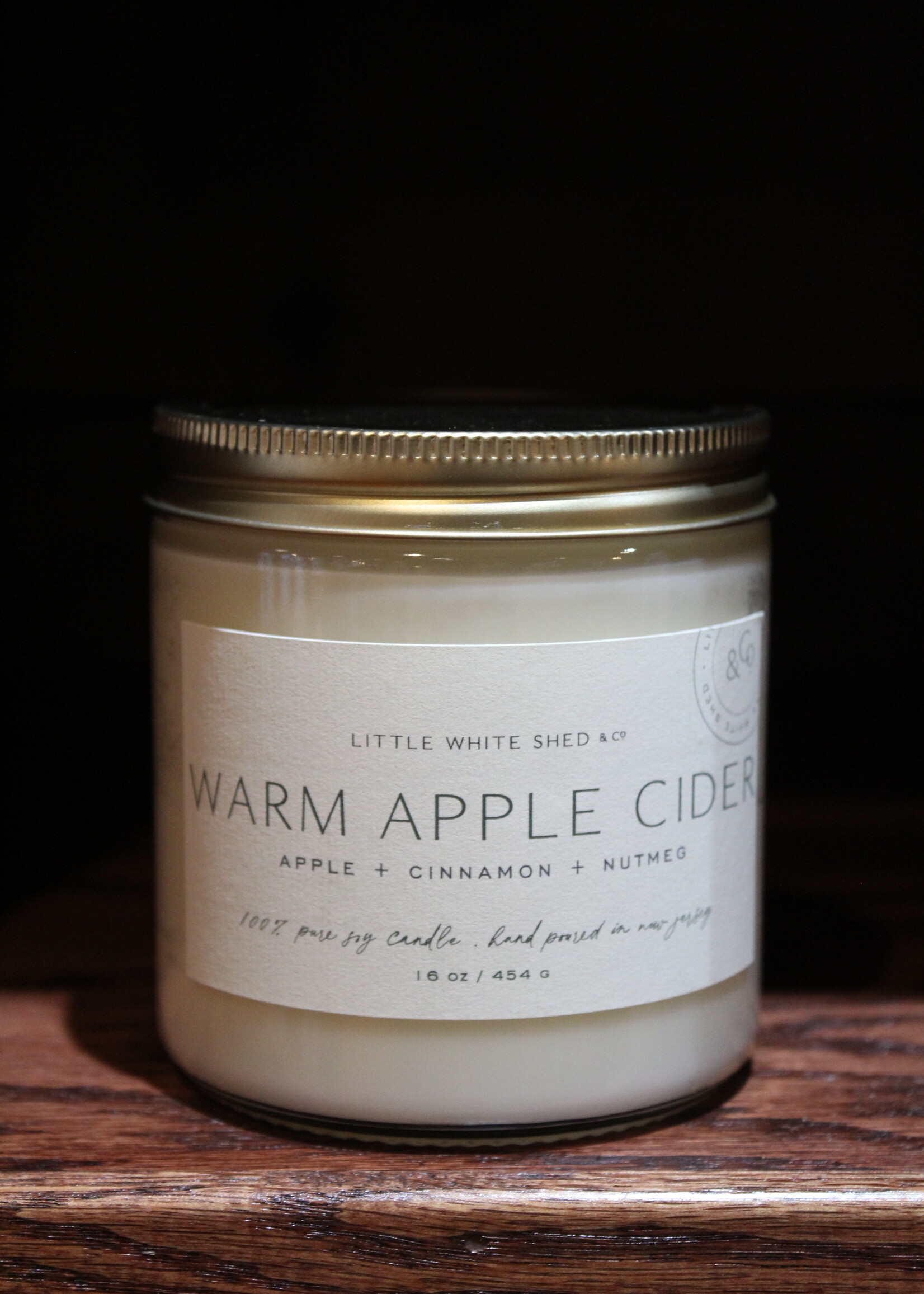 Warm Apple Cider Clear 16oz
