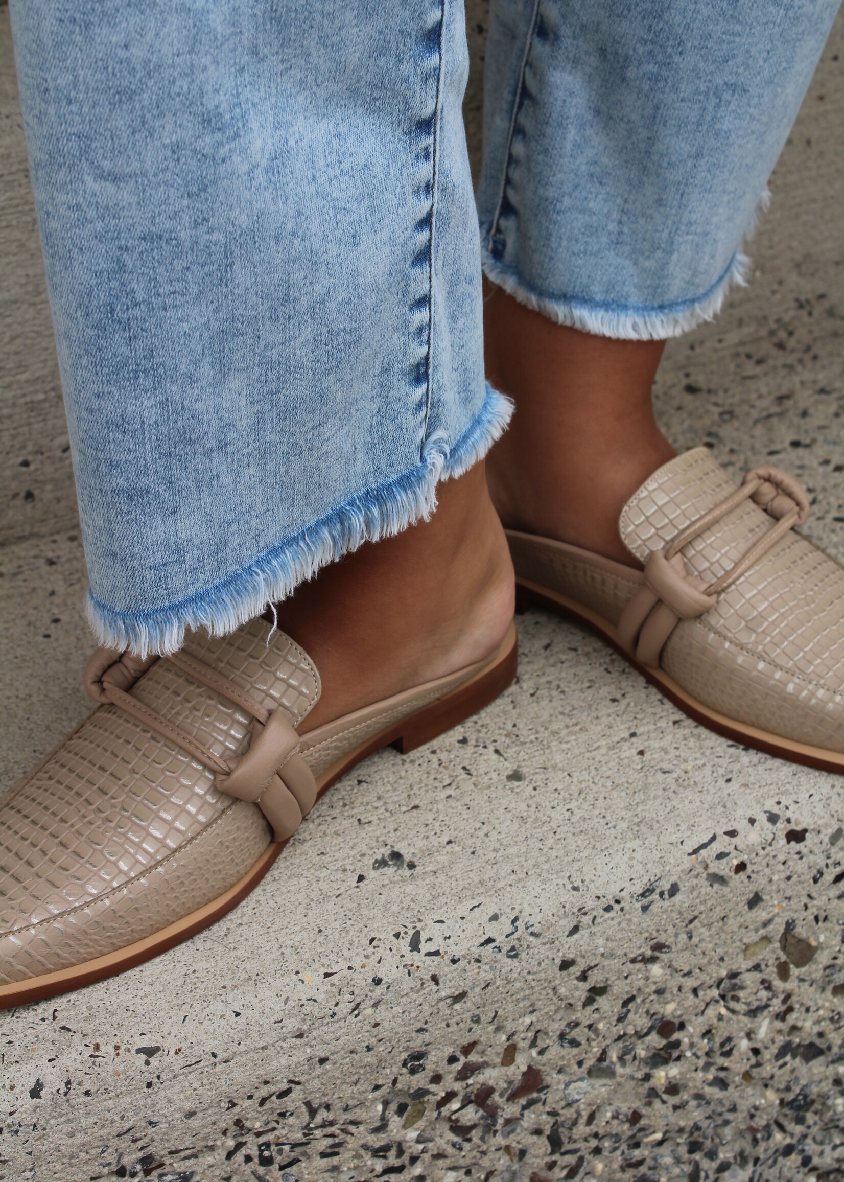 Taupe Hemlock Mule