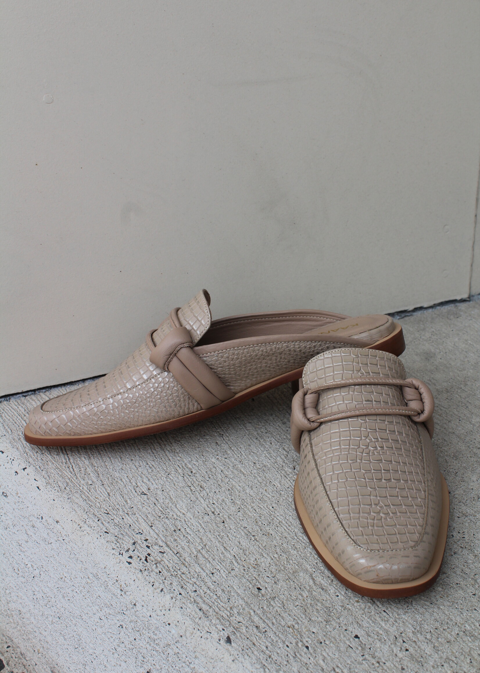 Taupe Hemlock Mule