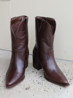 Petra Square Toe Cowboy Bootie