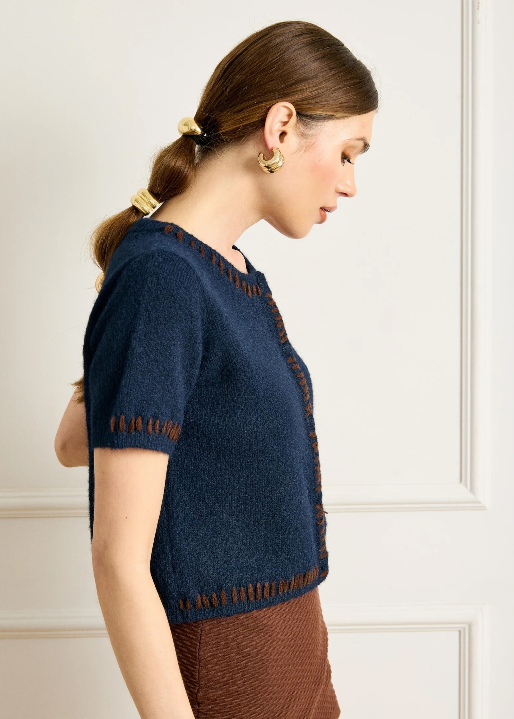 Navy Hessa Cardi