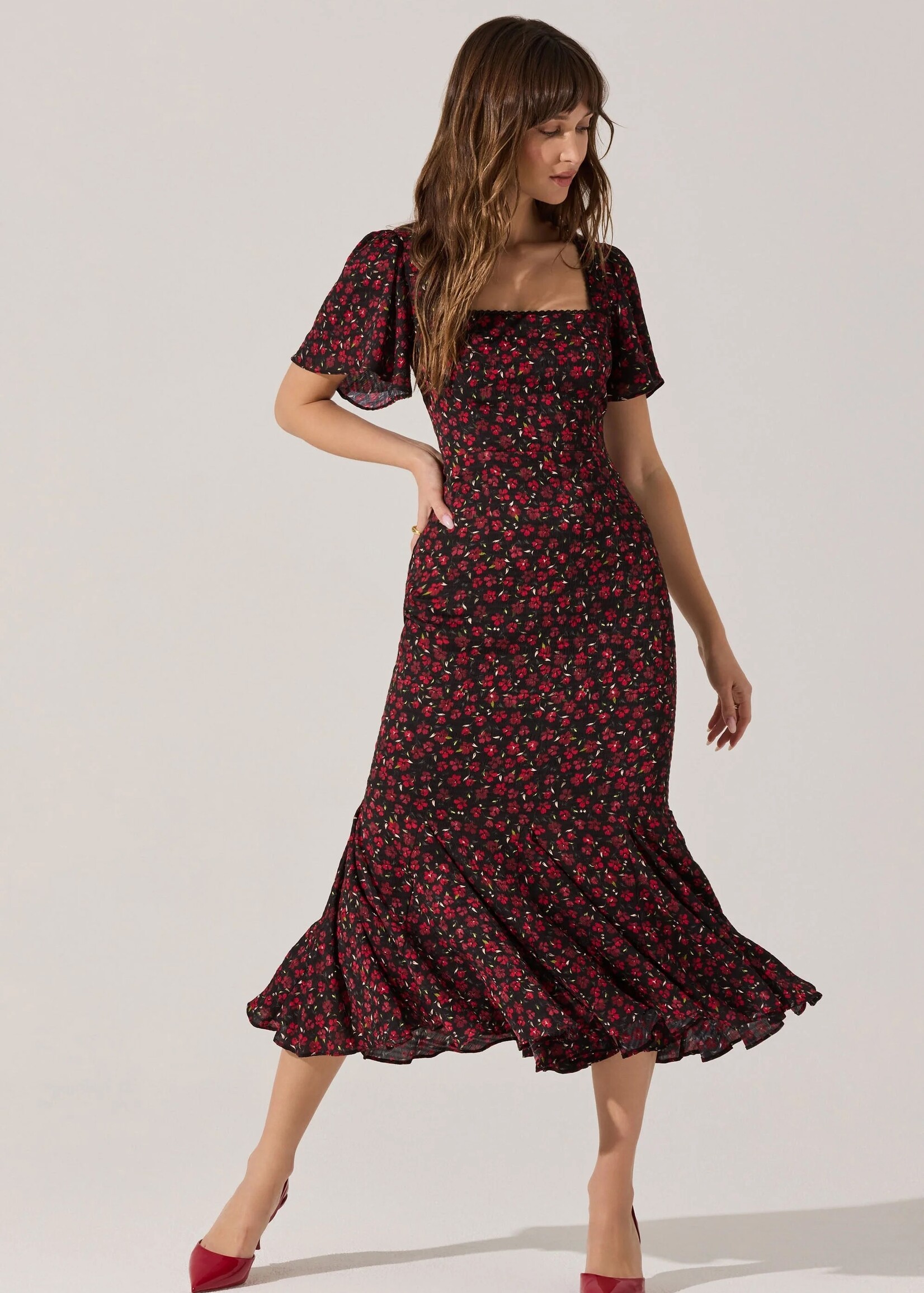 ASTR The Label Floral Sara Dress