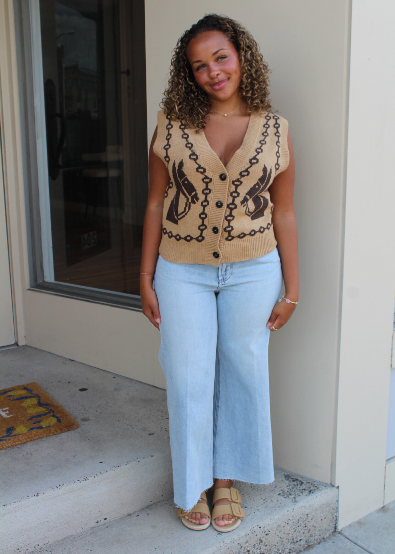 Camel Horse Vest