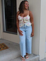 ASTR The Label Floral Islah Top