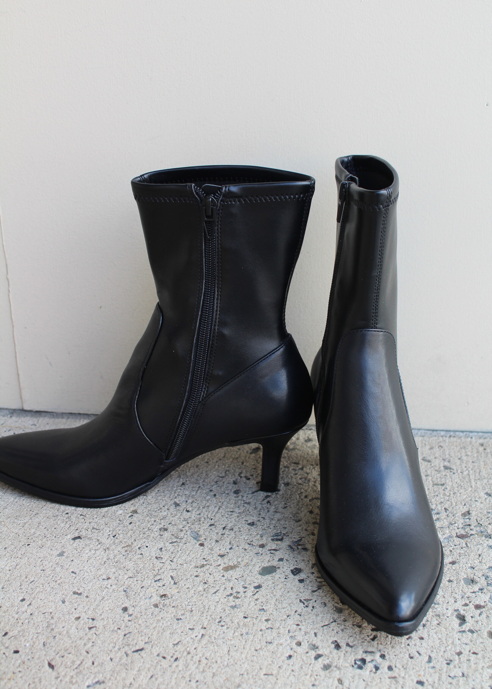 Black Amara Bootie