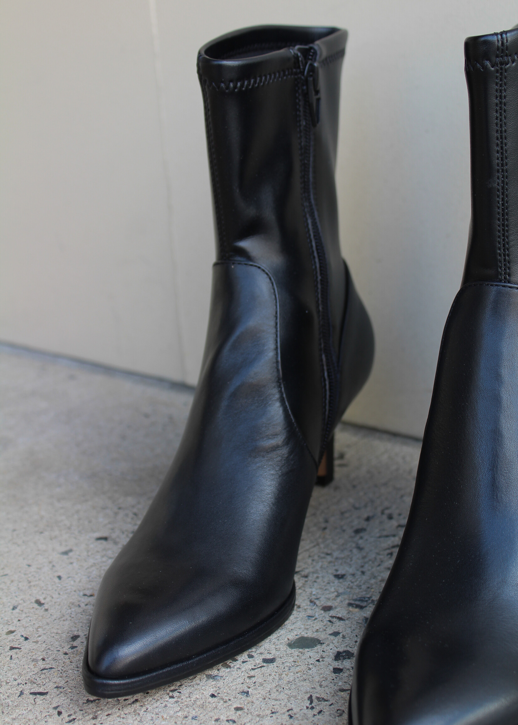 Black Amara Bootie