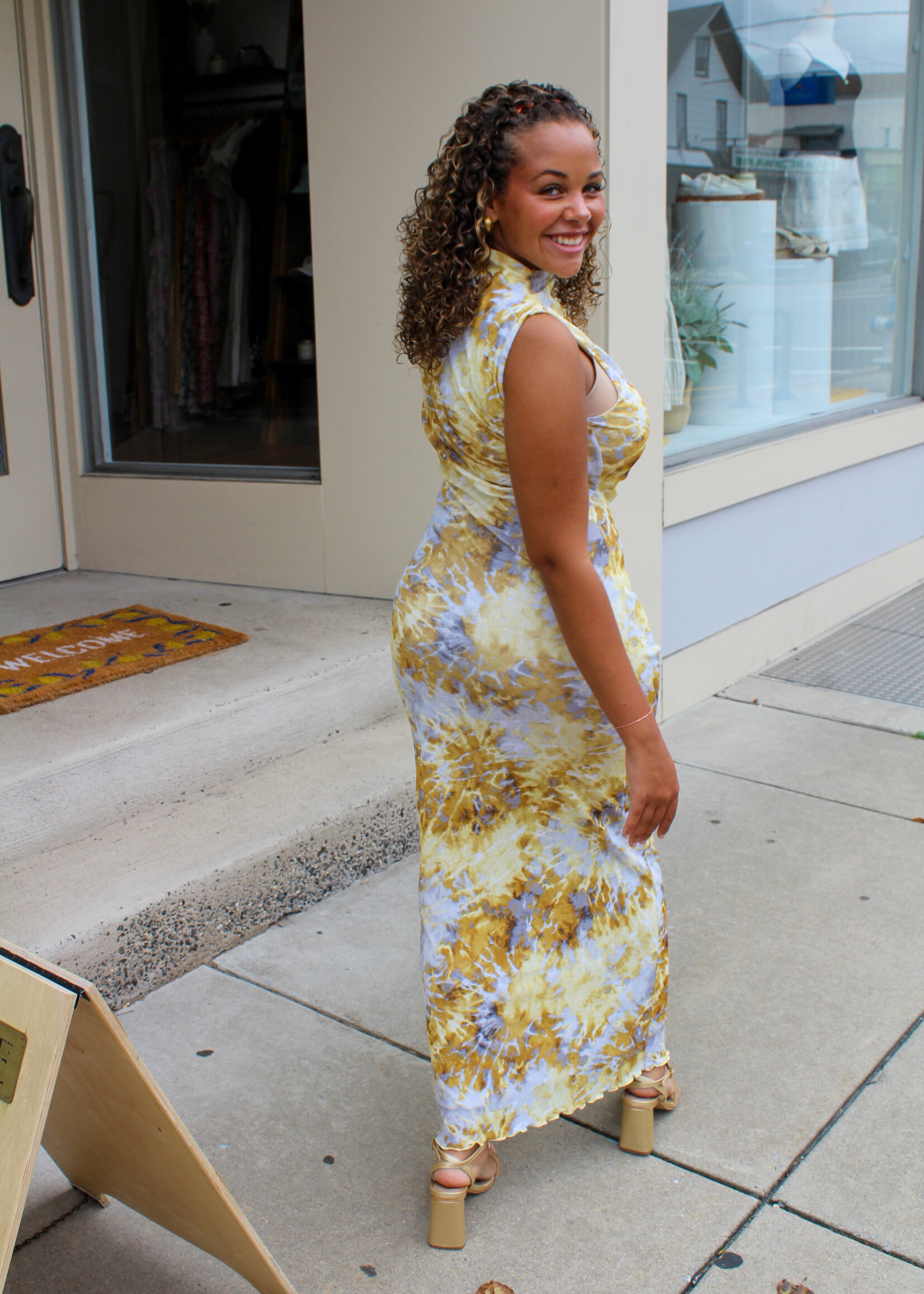 Nude Lucy Lumine Mesh Maxi