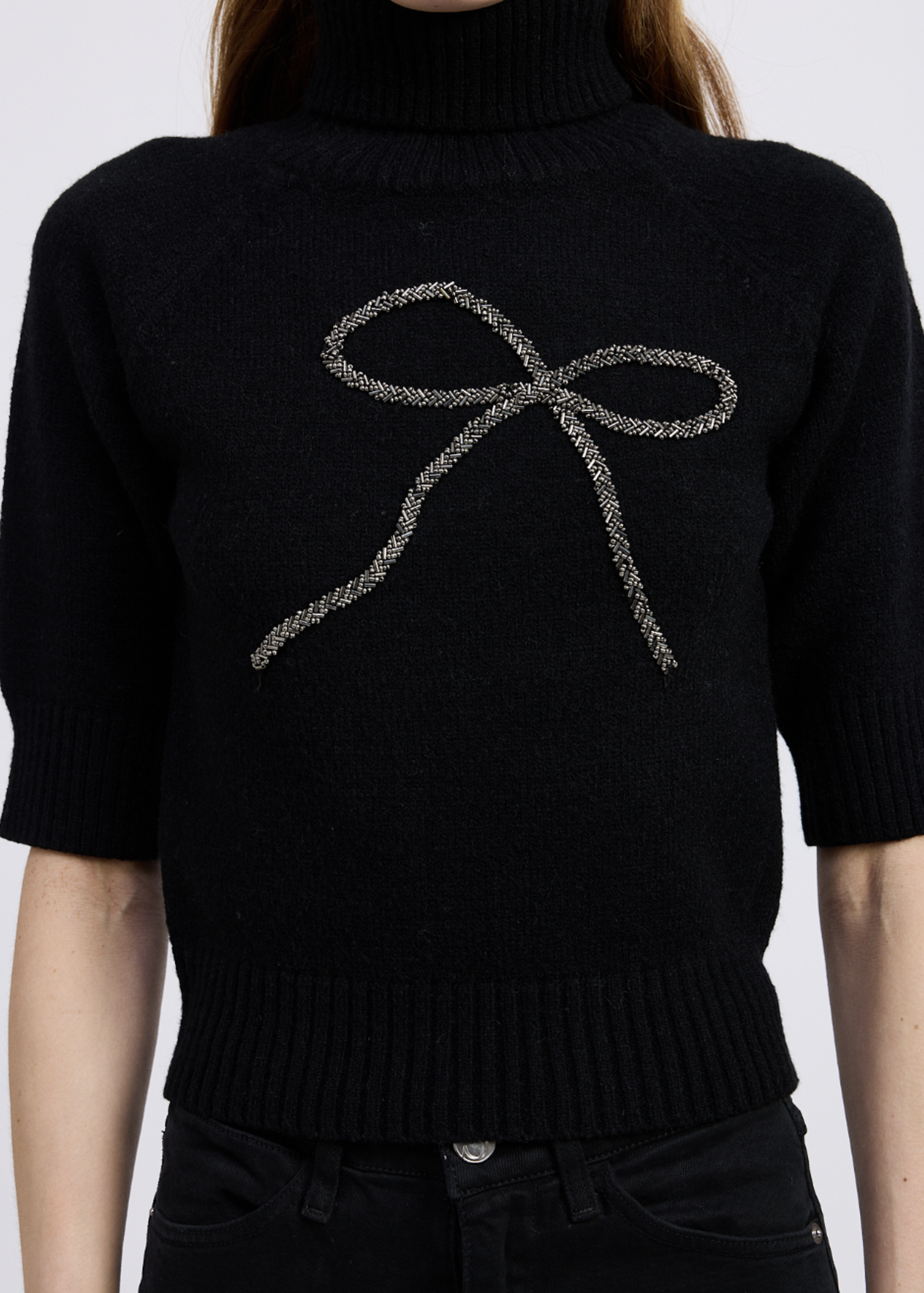 En Saison Merrill Bow Sweater