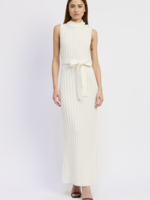 En Saison White Stenson Sweater Dress