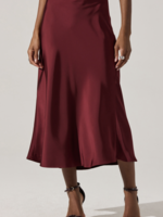 ASTR The Label Wine Windey Skirt