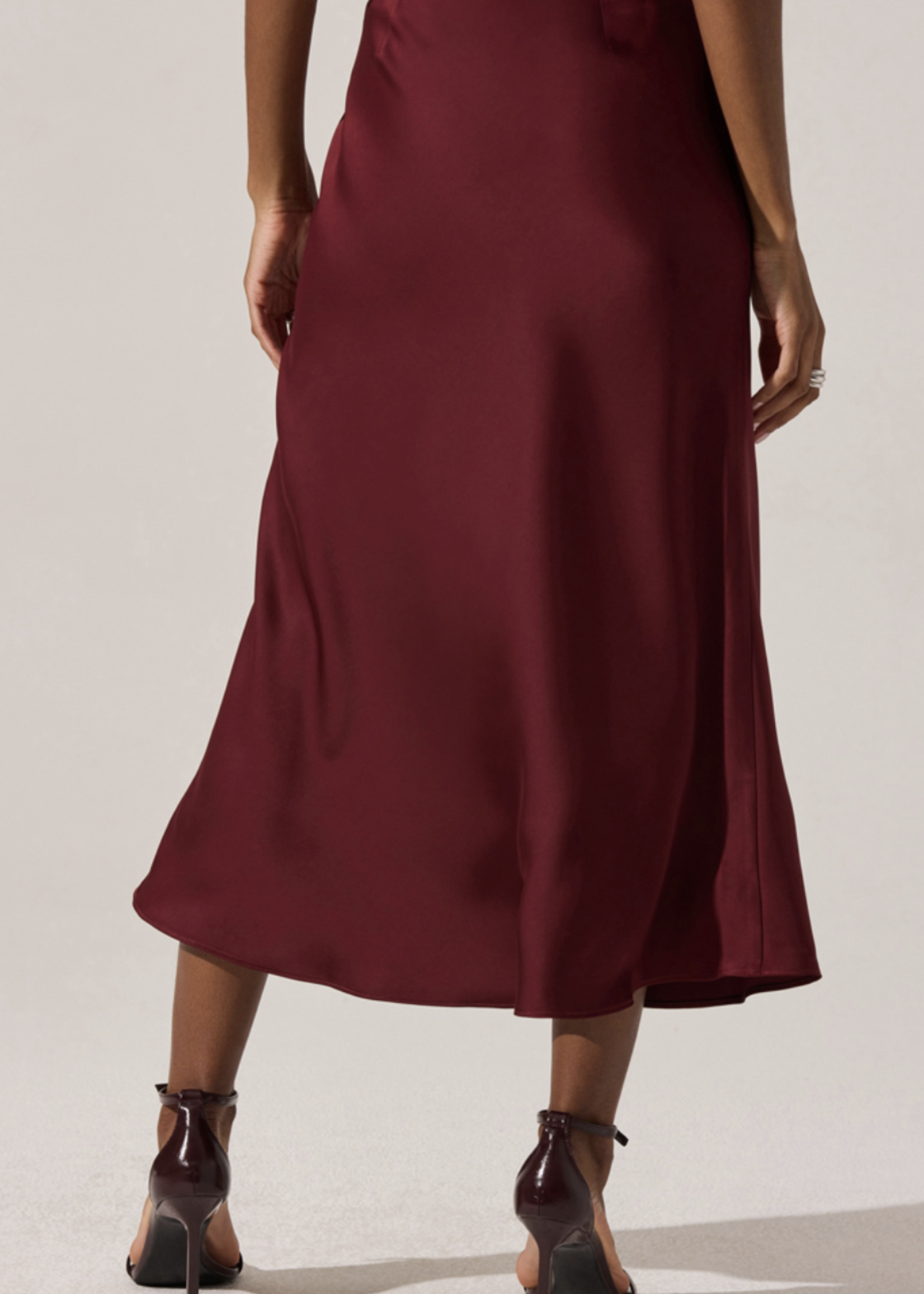 ASTR The Label Wine Windey Skirt