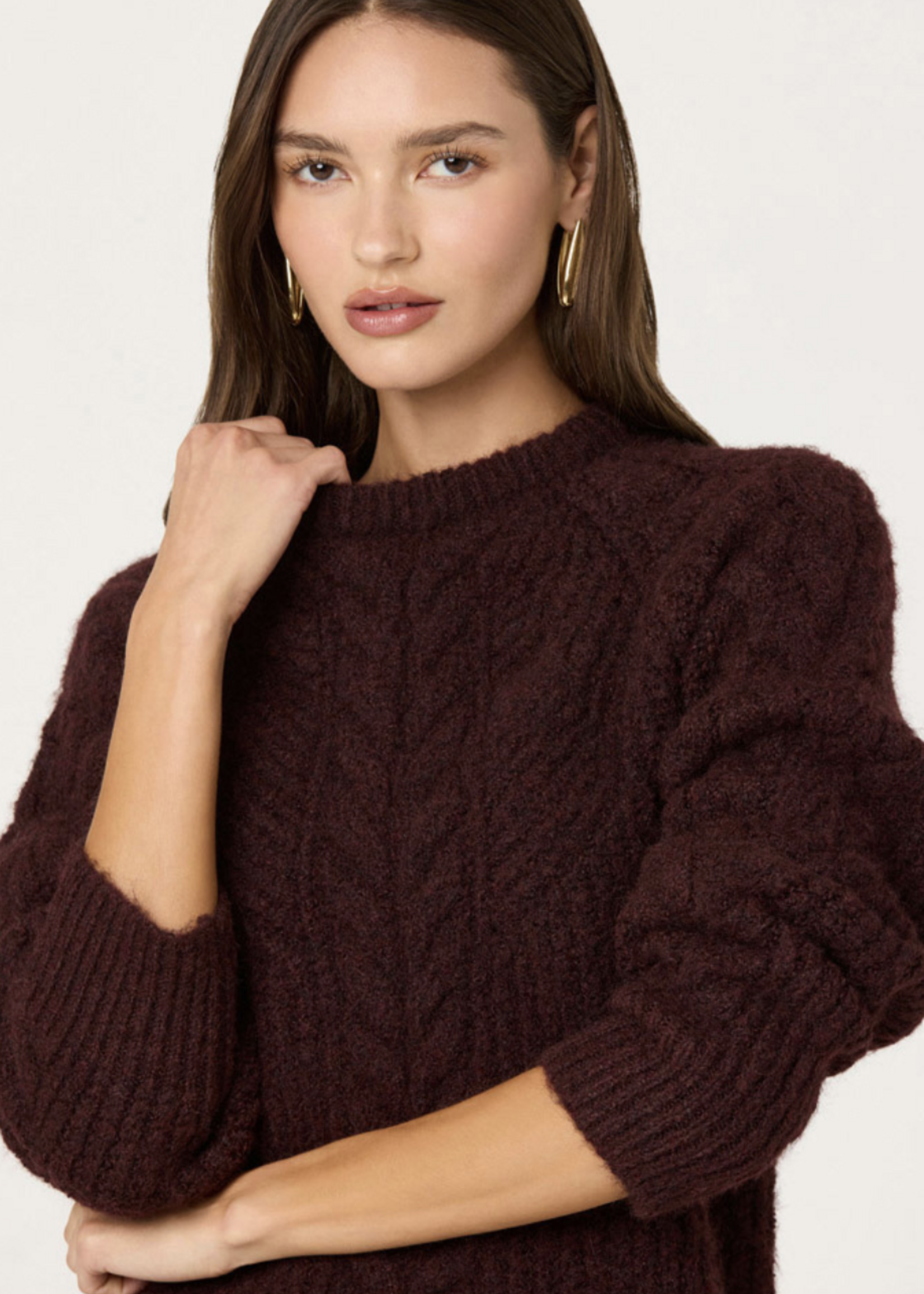 ASTR The Label Wine Taran Sweater
