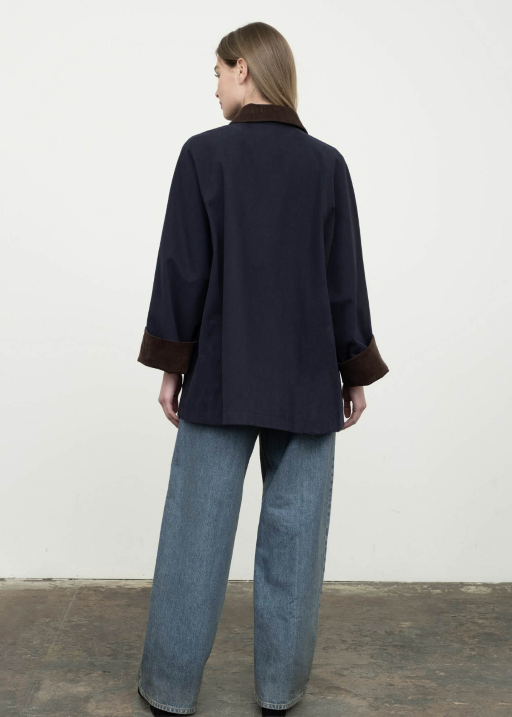 Navy Corduroy Jacket