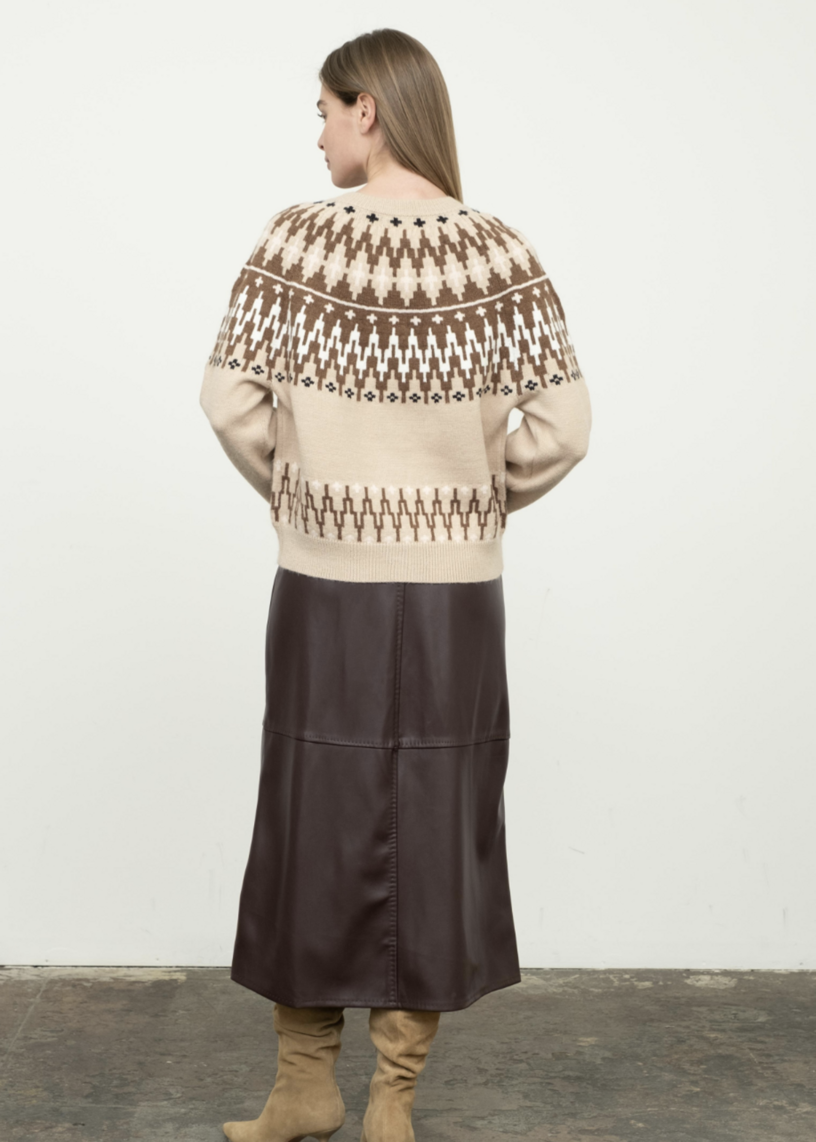 Isle Button Up Sweater