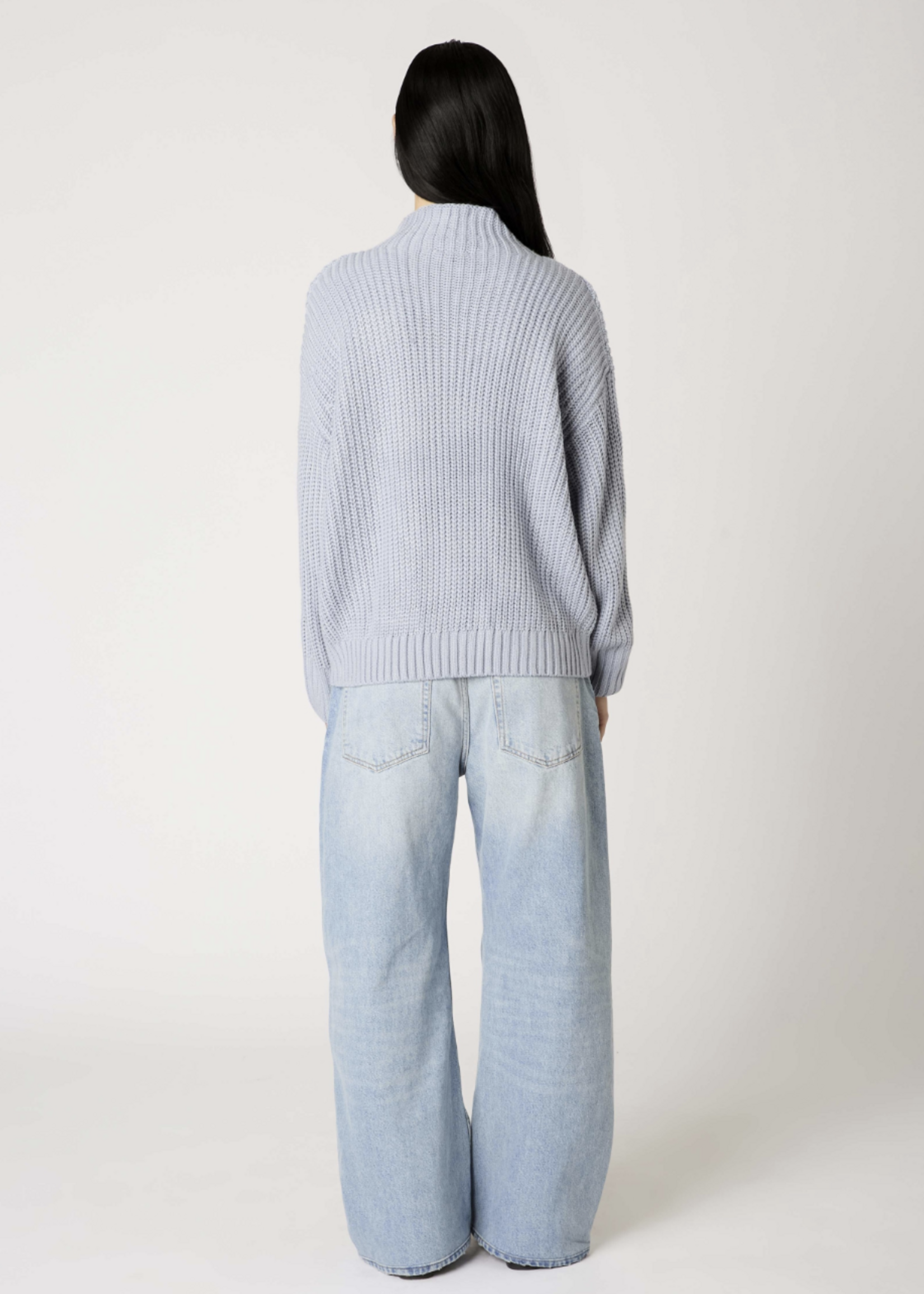 Dusty Blue Yvonne Sweater