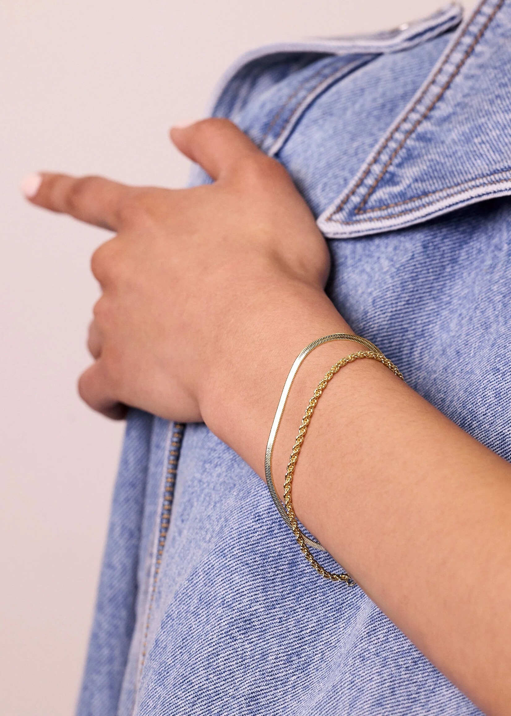 Gold Twice As Nice Bracelet