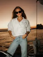 Drift Embroidered Crew