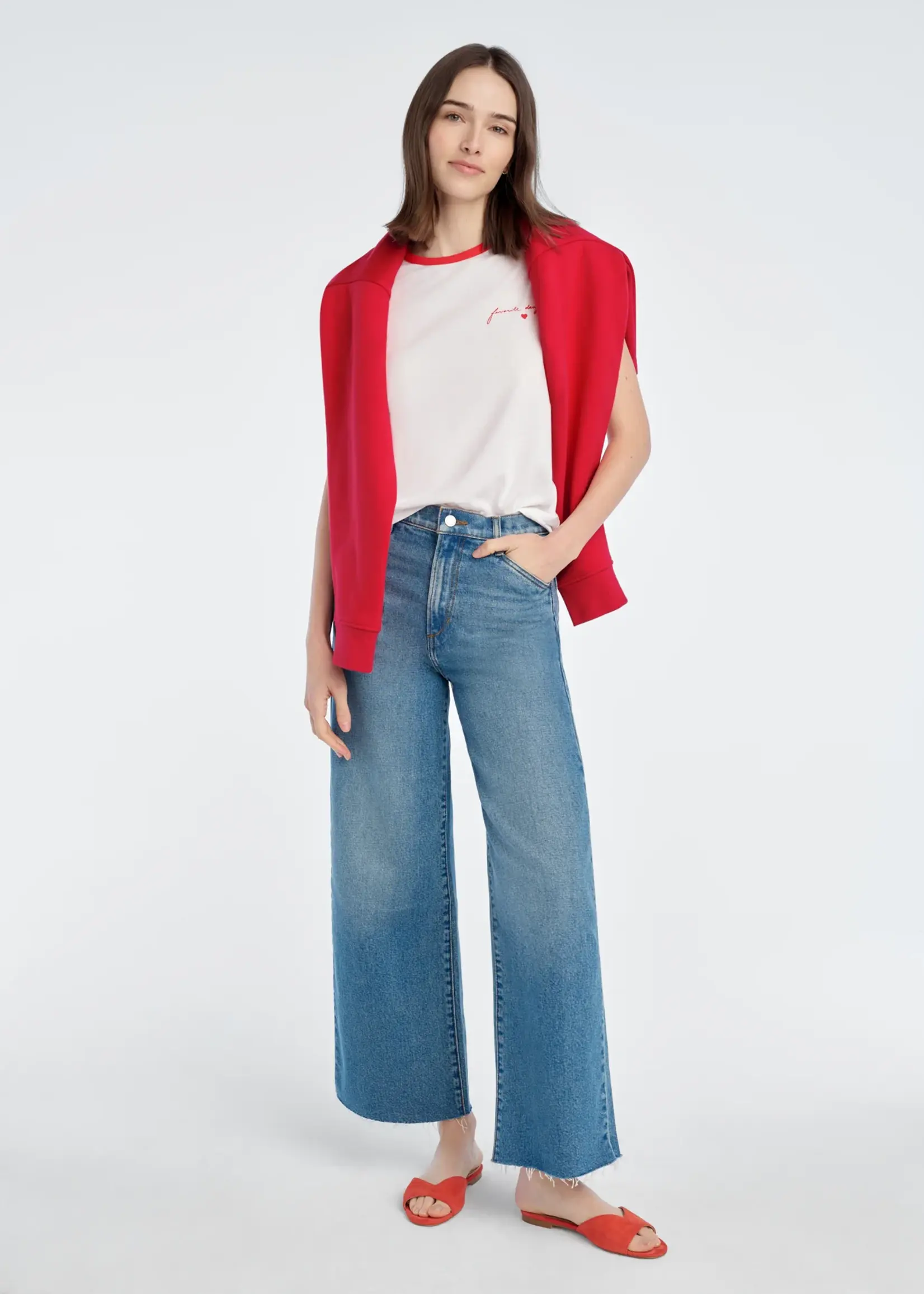 Favorite Daughter Vday Red Rouge Tee