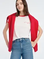 Favorite Daughter Vday Red Rouge Tee