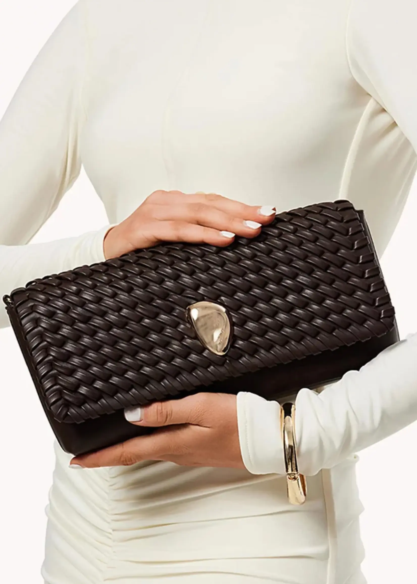 Billini Chocolate Leilah Clutch