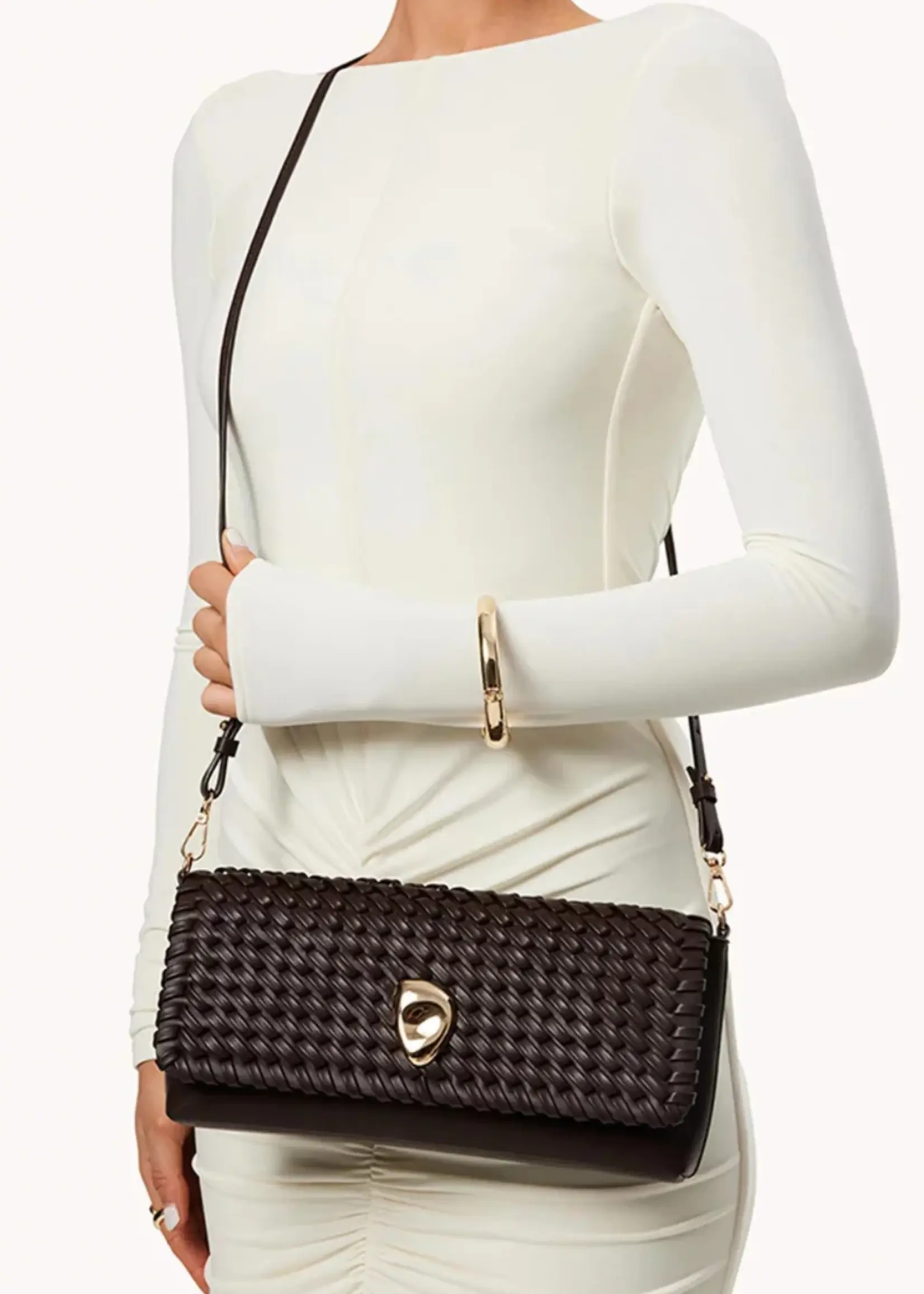 Billini Chocolate Leilah Clutch